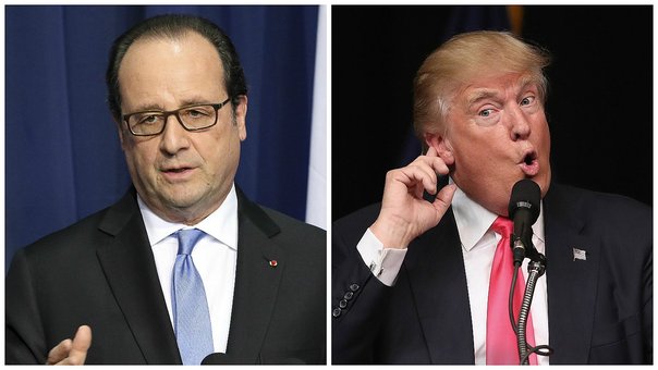 Hollande: «Víctoria de Trump abre un periodo de incertidumbre»