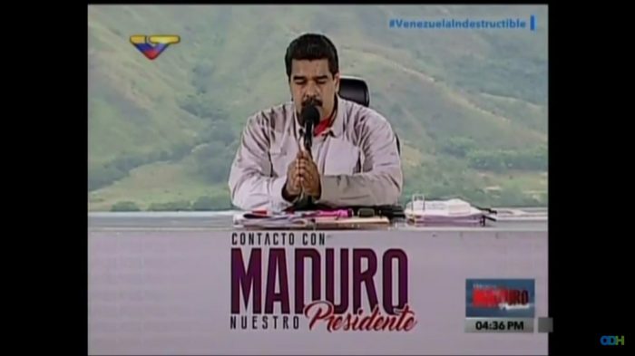 [VIDEO] Maduro ahora habla bien de Trump y aspira a tener «las mejores relaciones» con Estados Unidos bajo el mandato republicano