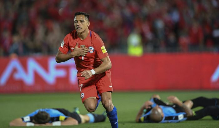 Salvador triunfo: Chile derrota por 3-1 a Uruguay