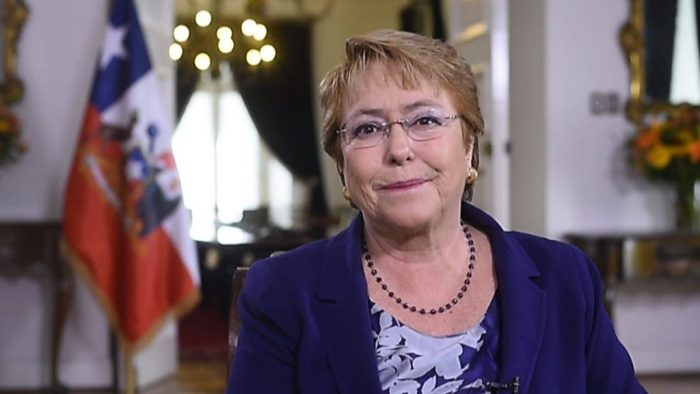 [VIDEO] Michelle Bachelet: «Los países se benefician cuando hay más mujeres en la toma de decisiones»
