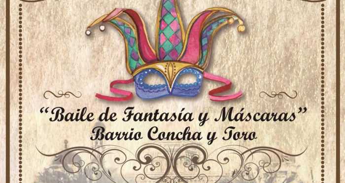 Carnaval: Un baile de fantasía y máscaras en Barrio Concha y Toro