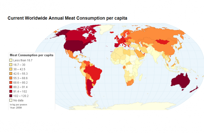 Chilenos consumimos en promedio casi 3 veces lo recomendable en carnes rojas al año