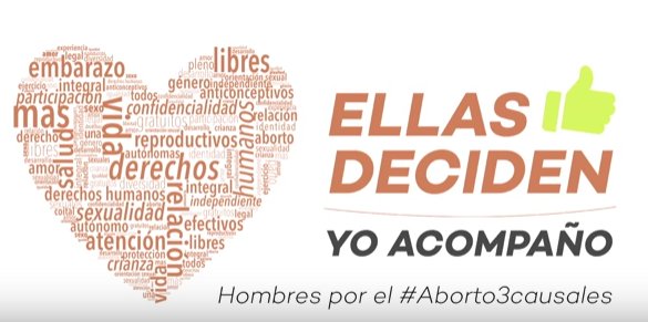 [VIDEO] #EllasDecidenYoAcompaño: la nueva campaña a favor del proyecto de aborto en tres causales