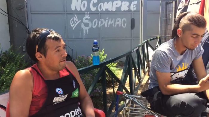 [VIDEO] El testimonio entre lágrimas de Erick Moreno, el trabajador de Homecenter que inicia una huelga de hambre seca