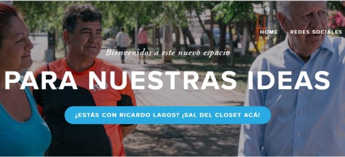 Ricardo Lagos llama a «salir del clóset» y apoyar su candidatura