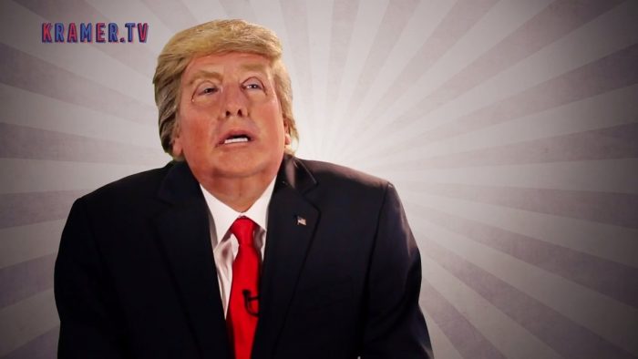 [VIDEO] Stefan Kramer vuelve a imitar a Donald Trump cantando «Believe me»