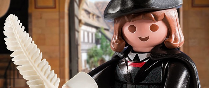 La versión Playmobil de Martín Lutero causa furor en Alemania