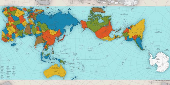 El extraordinario mapa que muestra al mundo como es realmente