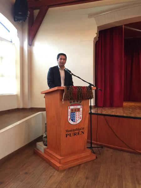 Más de 100 personas participaron en el lanzamiento del libro «Mapuche: Hijo de dos naciones» del profesor y político Diego Ancalao