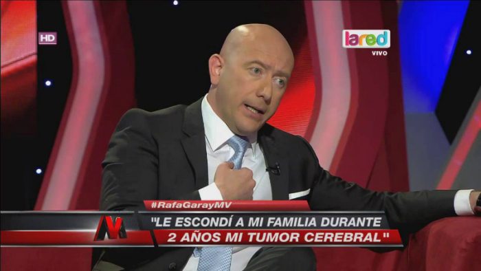Informe de la PDI confirma que Rafael Garay no padece cáncer al cerebro