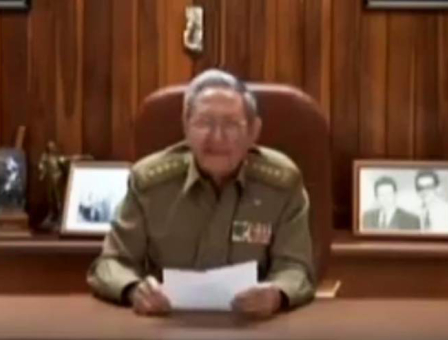 [VIDEO] Raúl Castro anuncia la muerte de su hermano Fidel: «¡Hasta la victoria siempre!»