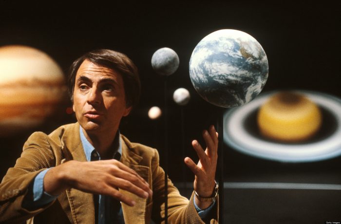 Las especulaciones de la evolución de la inteligencia humana de Carl Sagan