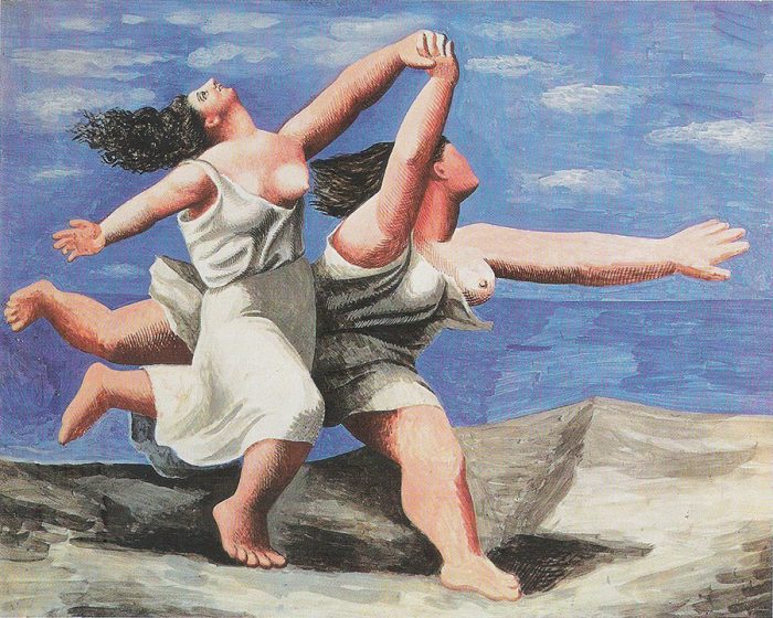 Picasso, Dos mujeres corriendo por la playa 1922