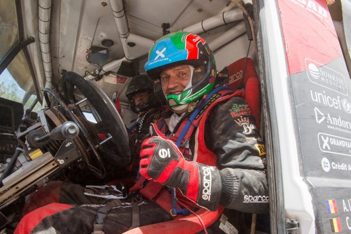 Albert Llovera, el piloto parapléjico que va por su cuarto Dakar