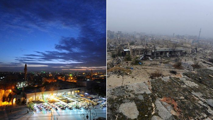 [VIDEO] Alepo, antes y después de la batalla