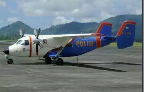 Se estrella en el mar avión de la policía indonesia con doce pasajeros