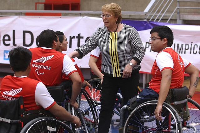 [FOTOS] Bachelet promulga ley que reconoce el deporte adaptado y paralímpico