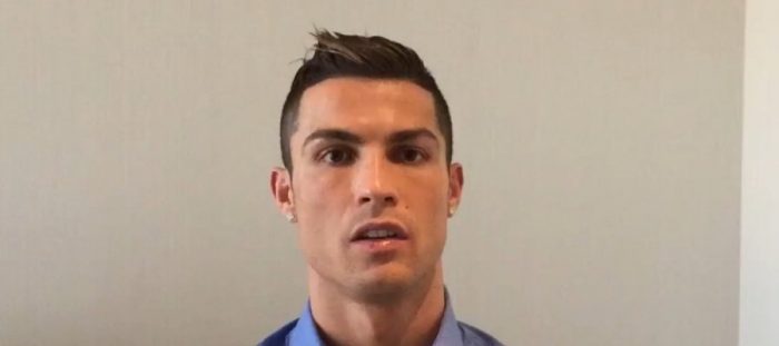 [VIDEO] El mensaje de Cristiano Ronaldo a los niños sirios: «Ustedes son los verdaderos héroes»