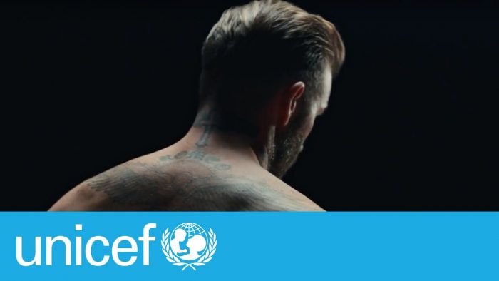 [VIDEO] «La violencia puede marcar a los niños para siempre»: la nueva campaña de Unicef protagonizada por David Beckham