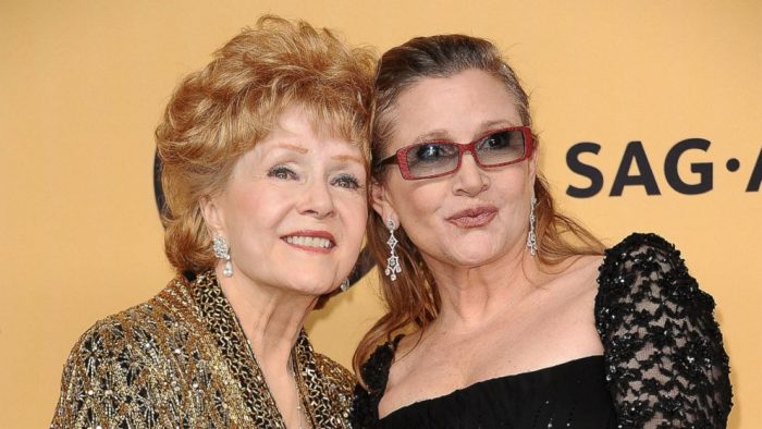 Fallece la actriz Debbie Reynolds, madre de Carrie Fisher