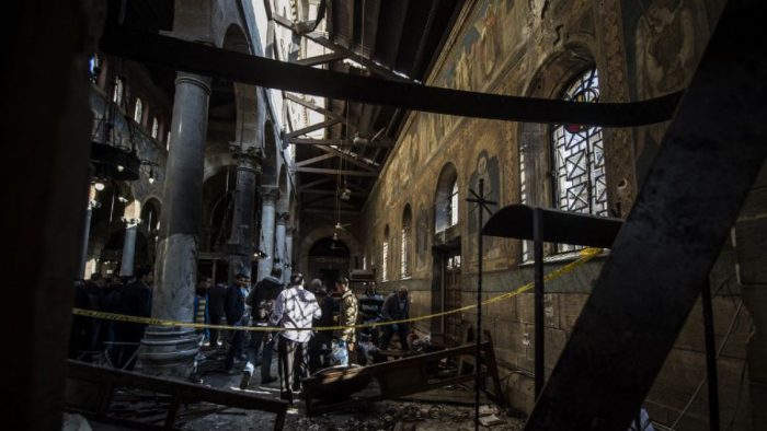Estado Islámico asume autoría del atentado contra una iglesia de El Cairo