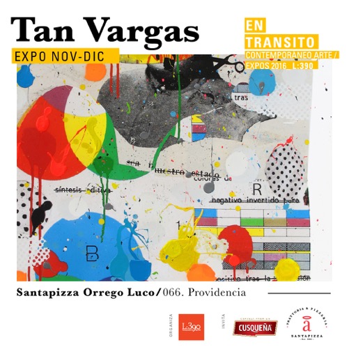Exposición «En Tránsito» de Sebastián Tan Vargas en Santapizza Orrego Luco