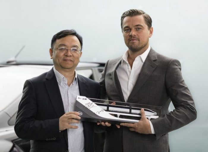BYD tendrá a Leonardo Di Caprio como rostro de su línea de vehículos «verdes»
