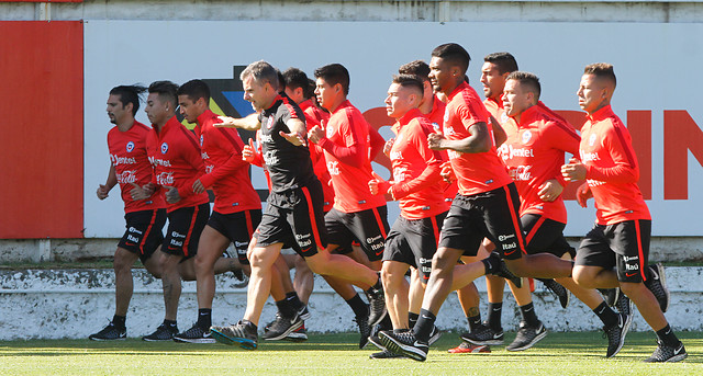 [FOTOS] La Roja se prepara para la China Cup