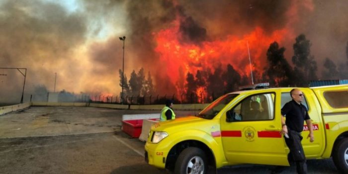 Incendio forestal en Camino la Pólvora en Valparaíso se encuentra controlado