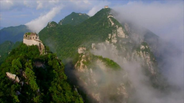 [VIDEO] La impresionante belleza de la muralla china vista desde el aire