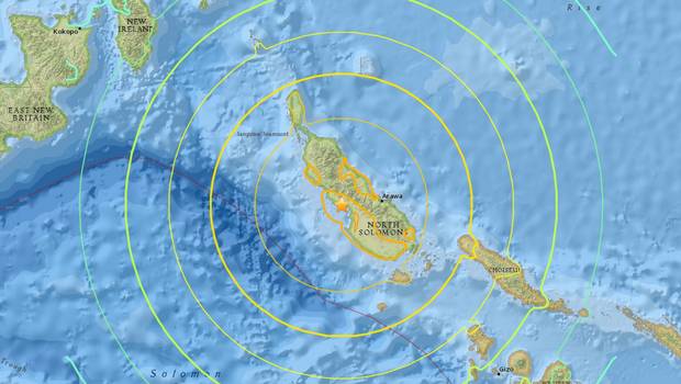 Levantan la alerta por tsunami en Papúa e Islas Salomón tras el seísmo de 7,9