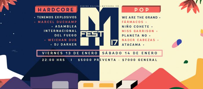 Mfest 2017, lo mejor del hardcore y el pop en Matucana 100