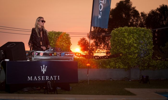 Sunset Maserati en Zapallar