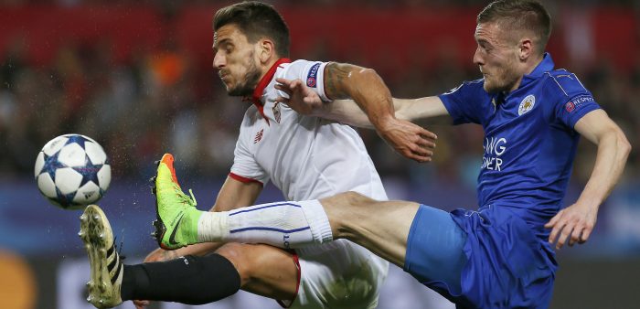 [VIDEO] Champions League: Sevilla se lleva una escasa renta para la vuelta de Leicester