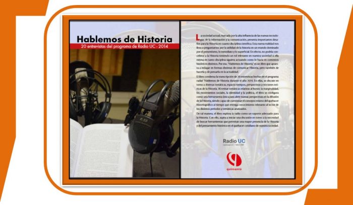 Presentación del libro «Hablemos de historia», basado en el programa radial homónimo