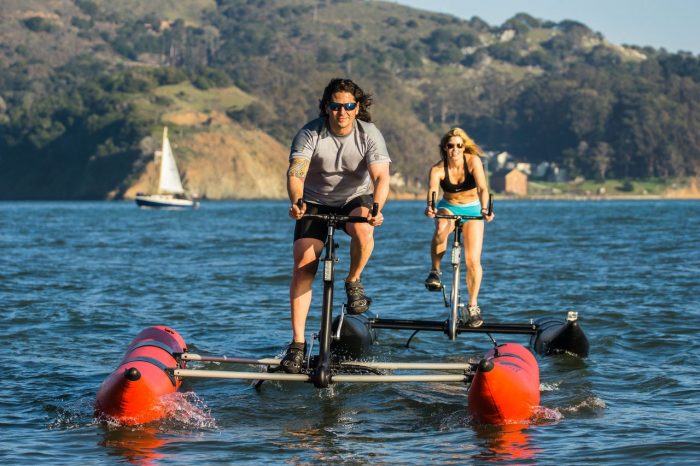 Ciclimso acuático: el nuevo deporte que está conquistando el mundo