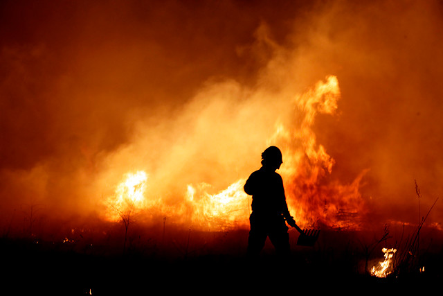 [VIDEO] «El día que vencimos a la Bestia de Fuego» el registro de Bomberos de Rancagua en los Incendios Forestales del sur de Chile