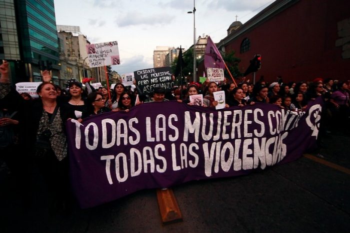 #NiUnaMenos Chile llama a movilizarse este 8 de marzo