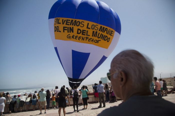 Greenpeace lanza campaña mundial para la protección de los mares australes de Chile