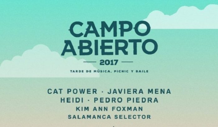 Festival de música «Campo abierto», con Cat Power, Javiera Mena y Pedro Piedra