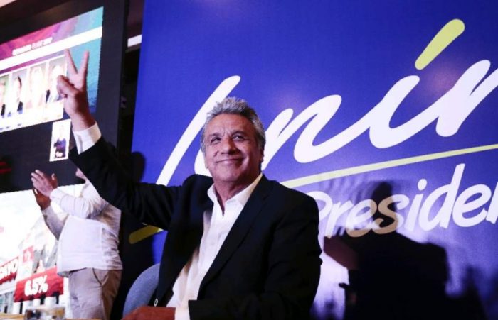 Elecciones presidenciales en Ecuador: el oficialista Lenín Moreno obtiene la mayoría de votos según resultados preliminares