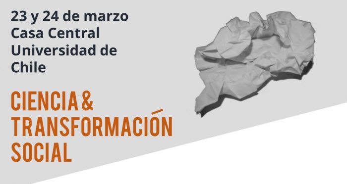 Seminario Ciencia y Transformación Social en Casa Central Universidad de Chile