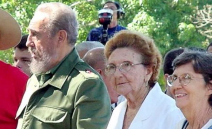 Muere Agustina, la hermana menor de Fidel Castro
