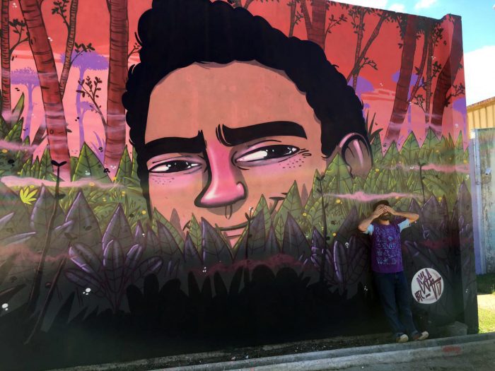 COF, grafitero argentino: «El arte urbano chileno es único, tiene una madurez que lo lleva a tener una impronta muy personal»