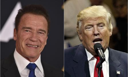 [VIDEO] La burla de Schwarzenegger a Donald Trump por sus bajos niveles de aprobación