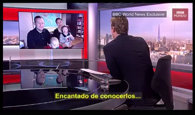 [VIDEO] El profesor Robert Kelly vuelve a ser entrevistado por la BBC pero esta vez con su familia