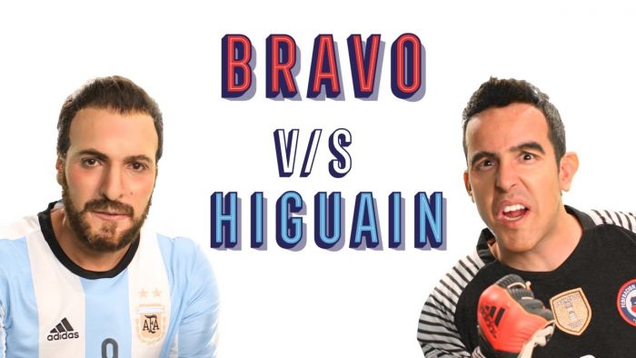 [VIDEO] Stefan Kramer revive el penal de Higuaín como Claudio Bravo en la previa al partido Chile vs. Argentina