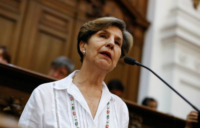 Isabel Allende advierte que «un triunfo de Sebastián Piñera sería un riesgo para el país»