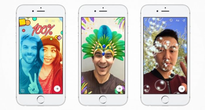 Facebook lanza «Messenger Day» para competir con Snapchat