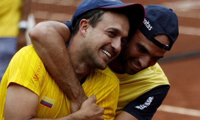 Colombia gana la serie a Chile por 3-1 en Copa Davis